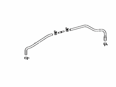 Toyota 23820-0V170 Hose Assembly, Fuel VAPO