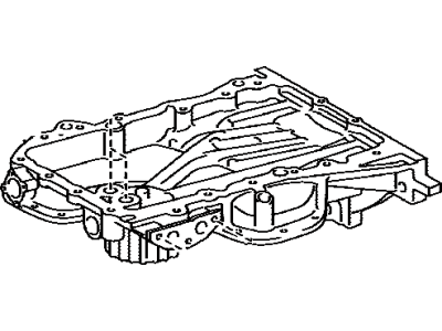 2017 Toyota Avalon Oil Pan - 12101-36040