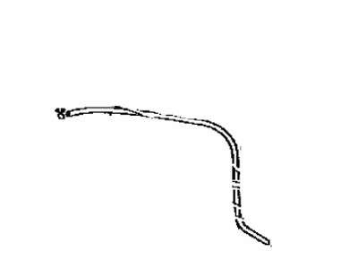 Toyota 63247-33011 Hose, Sliding Roof Drain