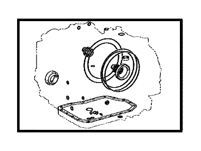 2007 Toyota Camry Automatic Transmission Overhaul Kit - 04351-33440