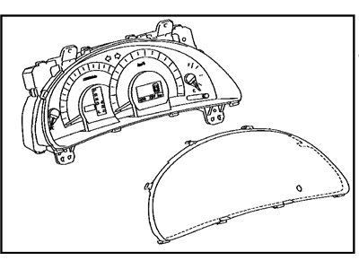 Toyota Camry Speedometer - 83800-33C30