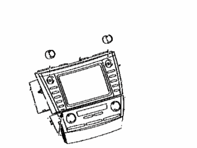 Toyota 86120-33A10 Receiver Assy, Navigation