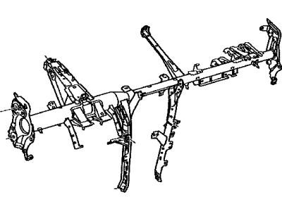 Toyota 55330-33331 Reinforcement, Instrument Panel