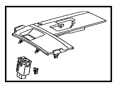 Toyota 35970-33140-E0 Housing Assy, Position Indicator