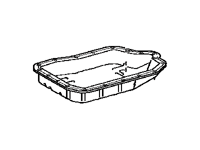 Toyota 35106-33060 Pan Sub-Assy, Automatic Transaxle Oil