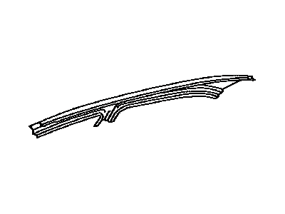 Toyota 61213-33070 Rail, Roof Side, Outer RH