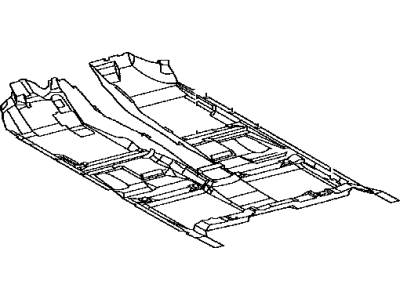 Toyota 58510-33500-B2 Carpet Assy, Floor, Front