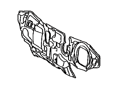 Toyota 55223-33130 Insulator, Dash Panel, Outer