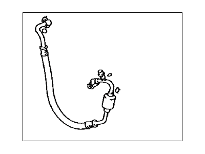 Toyota 88712-33260 Hose, Cooler Refrigerant Suction