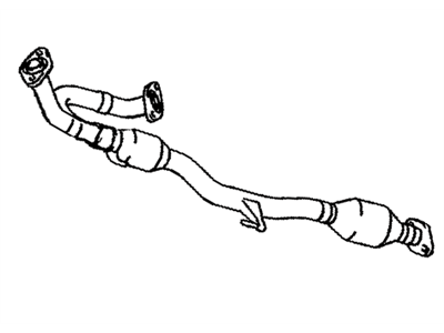 2011 Toyota Camry Catalytic Converter - 17410-31540