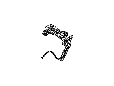 Toyota 72730-33041 ADJUSTER Assembly, Rear Seat