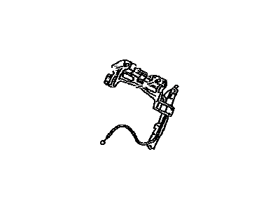 Toyota 72730-06010 Adjuster Assy, Rear Seat Reclining, RH