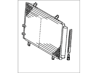 2008 Toyota Camry A/C Condenser - 88460-33100