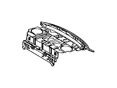 Toyota 64101-33290 Panel Sub-Assy, Upper Back