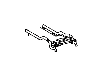 Toyota 58907-33090 Hinge Sub-Assy, Console Compartment Door