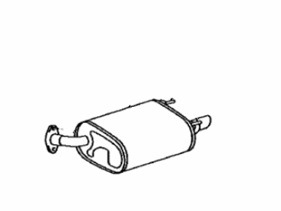 Toyota Camry Tail Pipe - 17440-31011