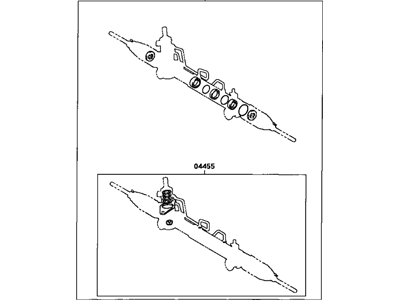 Toyota 04445-33110 Gasket Kit, Power Steering Gear