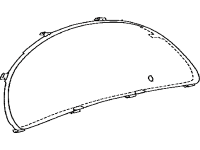 Toyota 83852-33870 Glass, Combination Meter