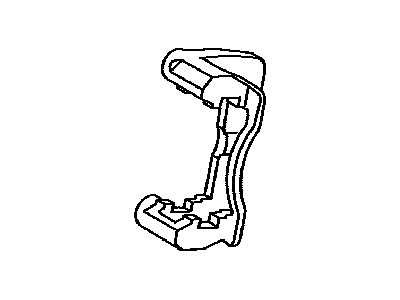 Toyota 47721-33010 Mounting, Front Disc Brake Cylinder, RH