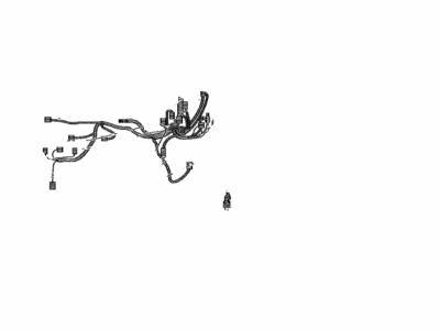 Toyota 82111-33D61 Wire, Engine Room Main