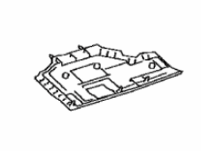 Toyota 55607-3T030 Cover Sub-Assembly, Instrument Panel Under