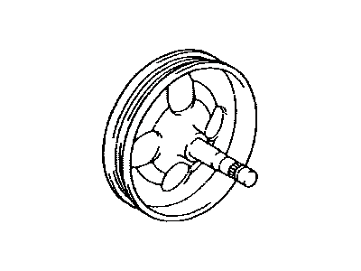 Toyota 44303-33020 Shaft Sub-Assembly, W/PU