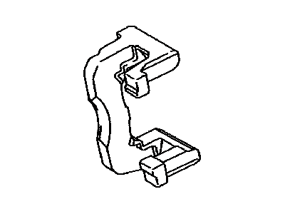 Toyota Camry Brake Caliper Bracket - 47822-33240