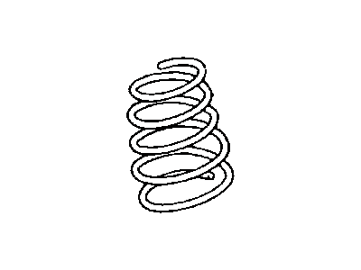 Toyota 48131-33A90 Spring, Coil, Front