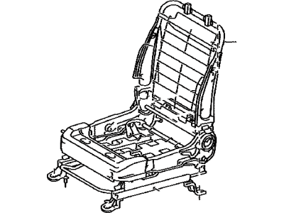 Toyota 71120-33330 Frame Assembly, Front Seat