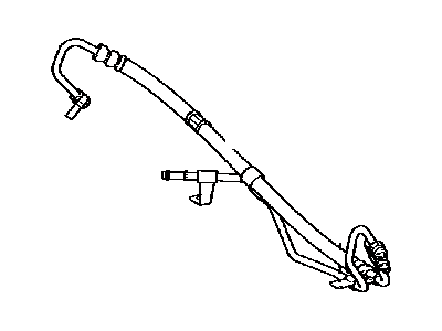 2006 Toyota Camry Power Steering Hose - 44410-06140