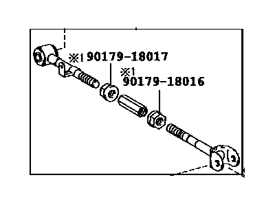 Toyota Highlander Lateral Link - 48730-48090