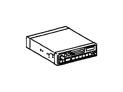 Toyota 86120-33220 Receiver Assembly, Radio