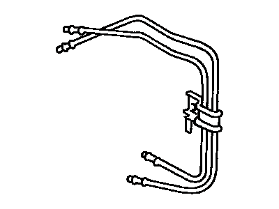 Toyota 32907-33050 Tube Sub-Assy, Oil Cooler Outlet