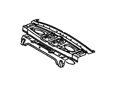 Toyota 64101-33140 Panel Sub-Assy, Upper Back