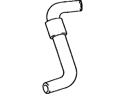 Toyota 16572-20040 Hose, Radiator, Outlet