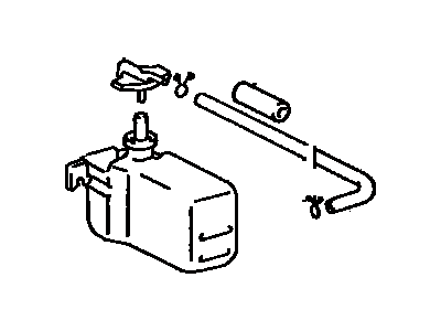 Toyota 16470-74310 Tank Assy, Radiator Reserve