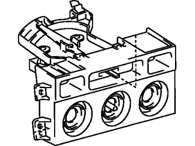 Toyota 55910-06021 Control Assy, Heater Or Boost Ventilator