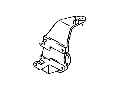 Toyota 12321-74380 Bracket, Engine Mounting, Rear