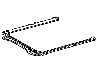 Toyota 63233-33040 Frame, Removable Roof Housing