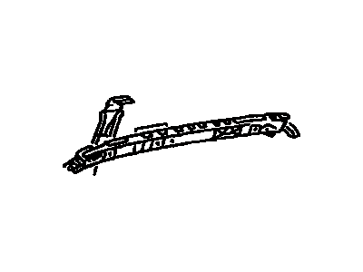 Toyota 61233-33021 Rail, Roof Side, Inner RH