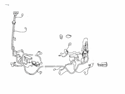 Toyota 82115-33110 Wire, Engine Room Main