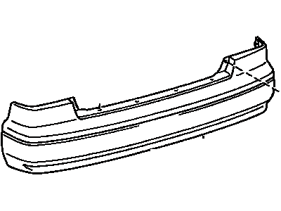 1997 Toyota Camry Bumper - 52159-33904