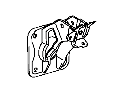 Toyota 55106-33030 Support Sub-Assy, Brake Pedal