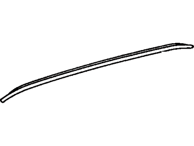 Toyota 62381-33020 Weatherstrip, Roof Side Rail, RH