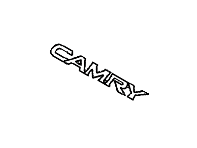 1999 Toyota Camry Emblem - 75442-33050