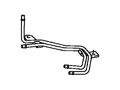 2000 Toyota Solara Oil Cooler Hose - 32907-33090