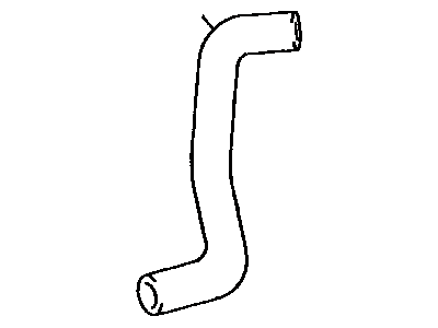 Toyota 16572-74250 Hose, Radiator, Outlet