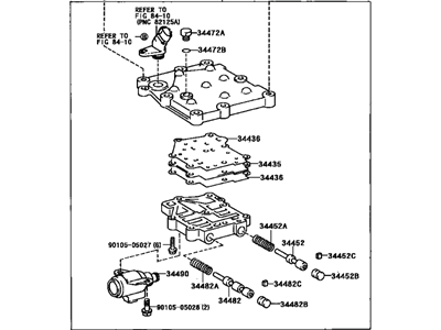 Toyota 34410-20011 Body Assy, Transfer Control Valve