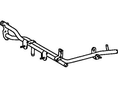 Toyota 16268-74230 Pipe, Water By-Pass