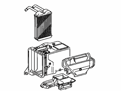 Toyota 87150-42041 Radiator Assy, Heater